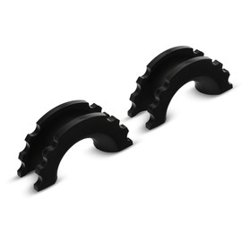 Redrock 3/4-Inch D-Ring Shackle Isolators; Black