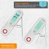 Polder Waterproof Instant Read Thermometer, Meat Thermometer for Cooking, Food