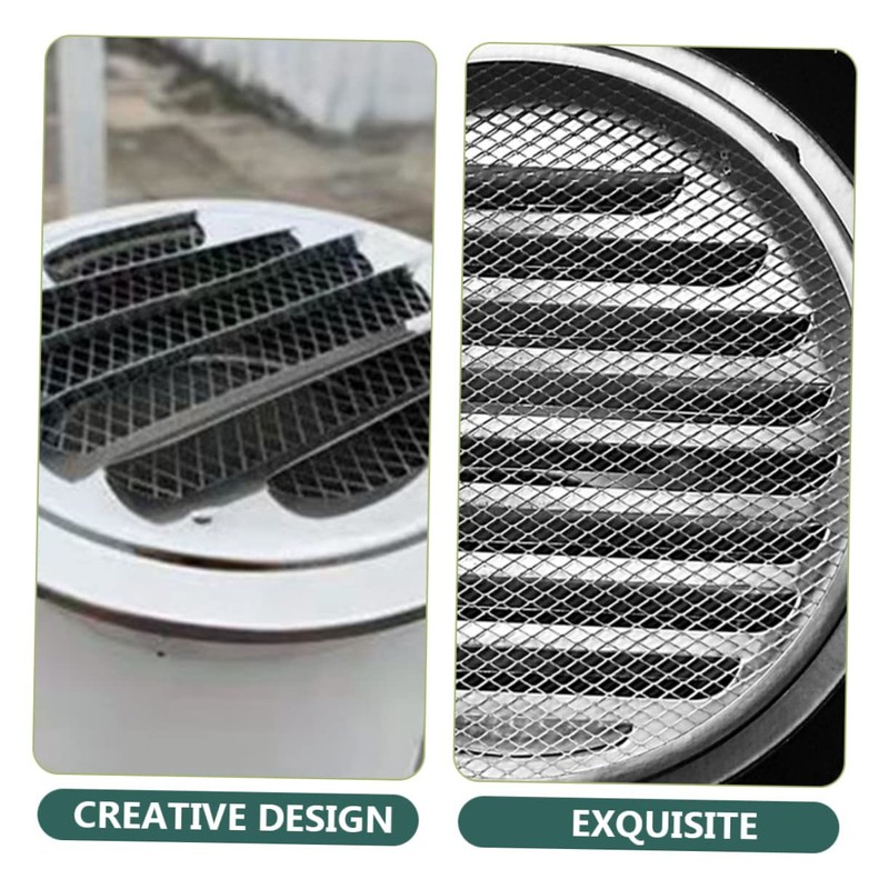 iplusmile Stainless Steel Rain Hat for Ventilation Round Air Vent
