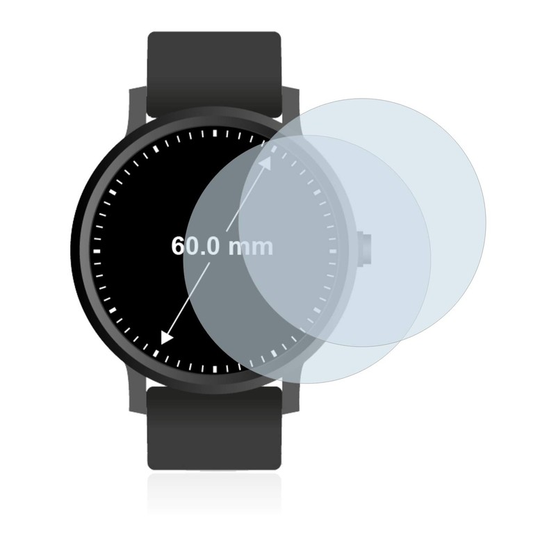 BROTECT Anti-Glare Screen Protector for Watches (Circular Diameter: 60 mm)
