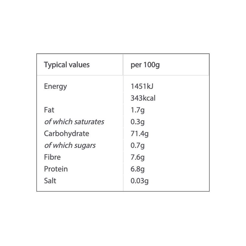 Doves Farm - Organic White Rye Flour - 1Kg