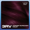 Clairol Nice'n Easy Permanent Hair Dye, 3RV Darkest Burgundy Violet