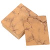 VILLFUL 100pcs Floral Jewelry Display Cards for Necklaces Earrings Marble