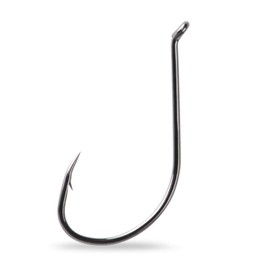 Mustad Select 1X Finesse Hook (10 Pack) Black/Nickel, Size 2