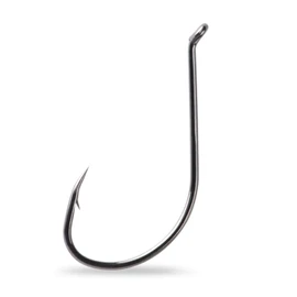 Mustad Select 1X Finesse Hook (10 Pack) Black/Nickel, Size 2
