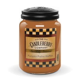 Candleberry Candles | Strong Fragrances for Home | Hand Poured in The USA | Highly Scented | 135 Hour Burn Time | Large Jar 26 oz