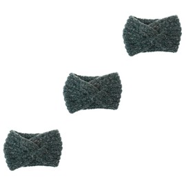 Ipetboom 3pcs Knitted Woolen Yarn Headband Fashion Headwrap for Women Soft Hair Band