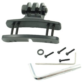 LYHgogo Paintball Mask Mount Clamps - Camera Goggle Connection Adapter Aluminum i4 i5 Go Pro EVS Helmet Base