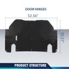PIT66 Hood Insulation Pad 1/2" with Clips Compatible with Ford
