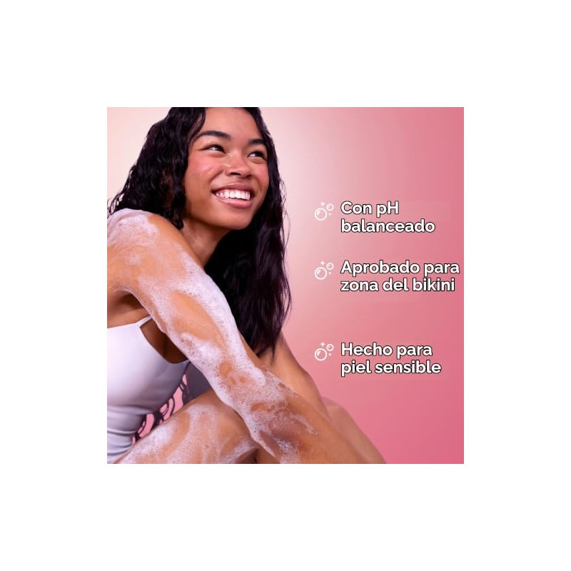 Eos Shea Better Gel Baño Cachemira Champán Rosa Hidratante Nutritivo