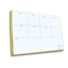 Dany Marcus Notepad with Gold Cut, Weekly Planner, Gift Office,