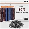 Sindax Tie Hanger for Closet, Wooden Tie Holder Organizer,1 Pack