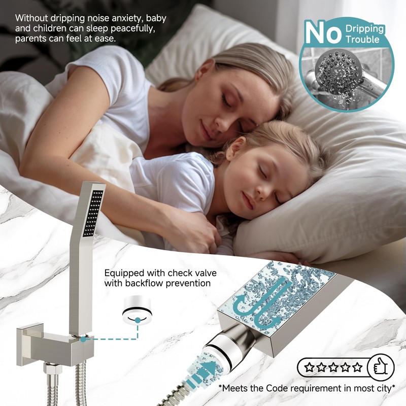 SR SUN RISE Shower Faucet Set & System - 12