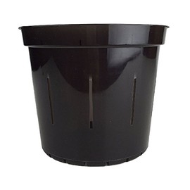 5" Slotted Clear Orchid Pots by rePotme - 6 Pack (Crystal Clear)