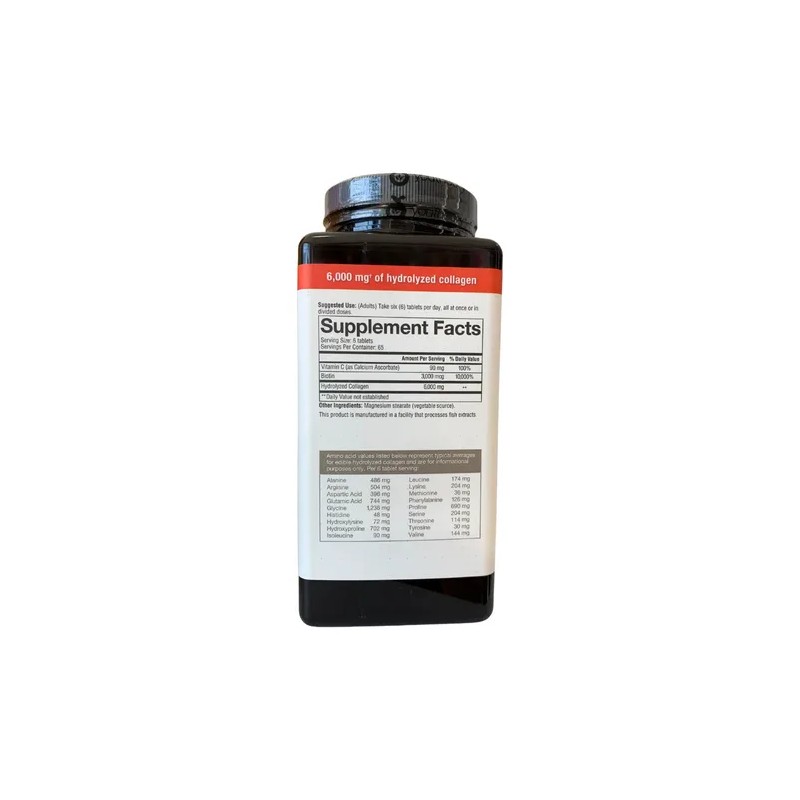 Youtheory Colágeno 360 Tabletas Biotina Cabello Piel Uñas