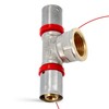 T-Piece PEX Press Fitting 16 x 1/2 Inch x 16