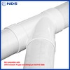 NDS 4P08 PVC S&D 45° Wye, 4-Inch, for Hub X