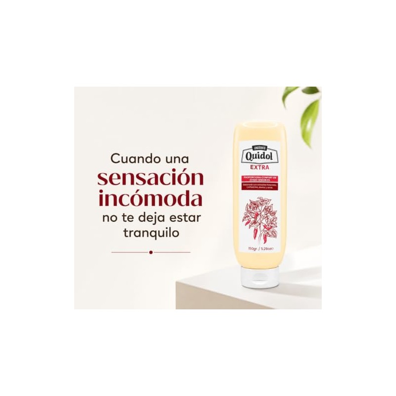 Quidol Extra 150gr | Cuidado Corporal Tópico con Capsaicína y