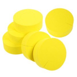 NOLITOY 6pcs Curl Hair Sponge Heatless Curling Tool for Thick Hair Soft Flexible Sponge for Natural Curls No Damage Breakage