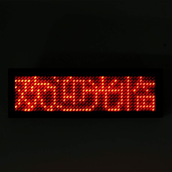 Red LED Name Plate, Red LED Name Plate, 110-240V Red