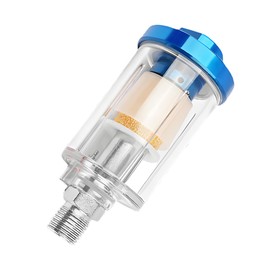 Adunsiaoto Wasser Öl Separator Filter,Air Compressor Water Oil Separator, In-Line Öl Wasserabscheider Filter, Universal Airbrush Filter Feuchtigkeitsabscheider Für Druckluftwerkzeuge Spritzpistolen