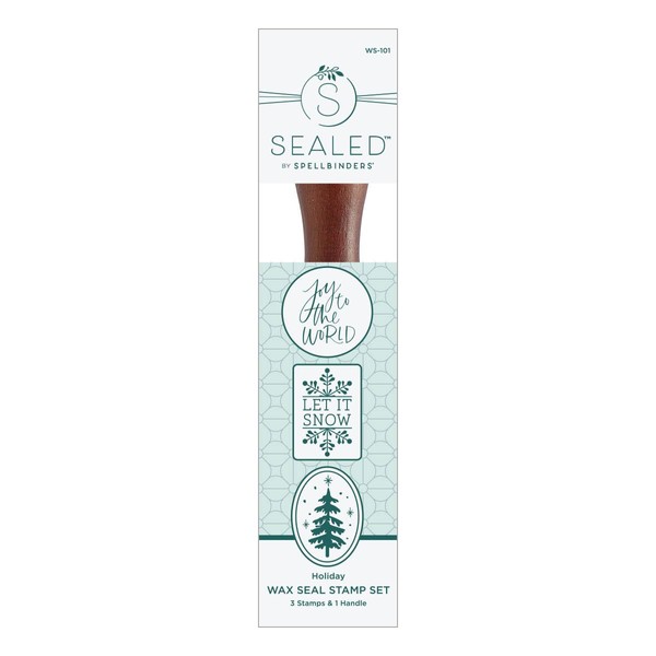 Spellbinders 3 Pack Wax Seal Stamp - Holiday from The
