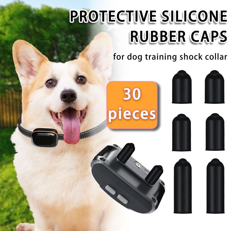 30 Pcs Dog Shock Collar Rubber Tips Training Collar Replacement