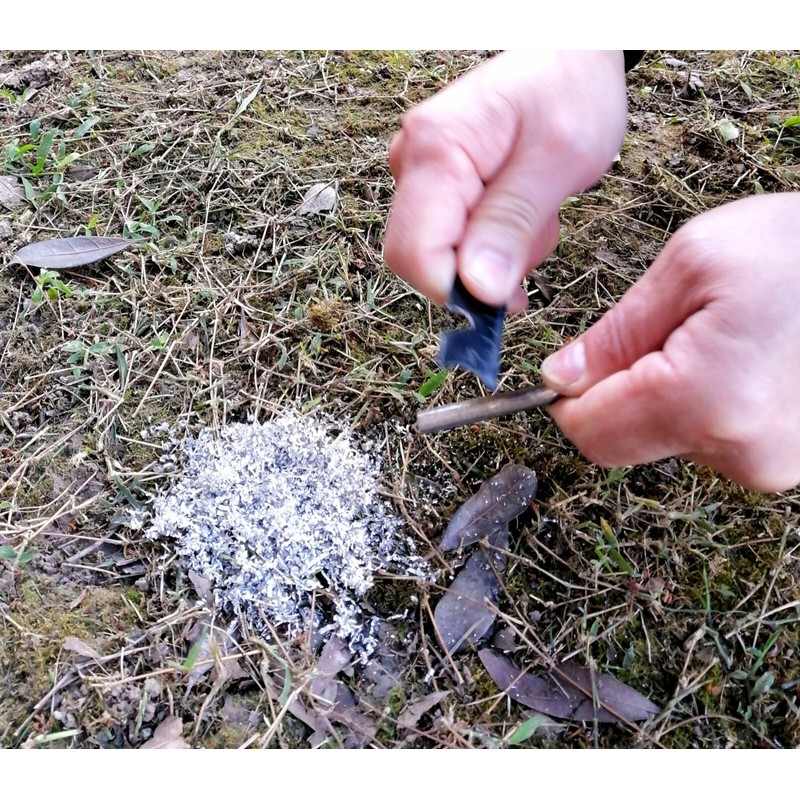 Bushcraft Emergency Fire Starter 20 Bags Magnesiums 99% Pure For