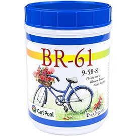 Carl Pool BR-61 Plant Food 9-58-8 3 Lbs