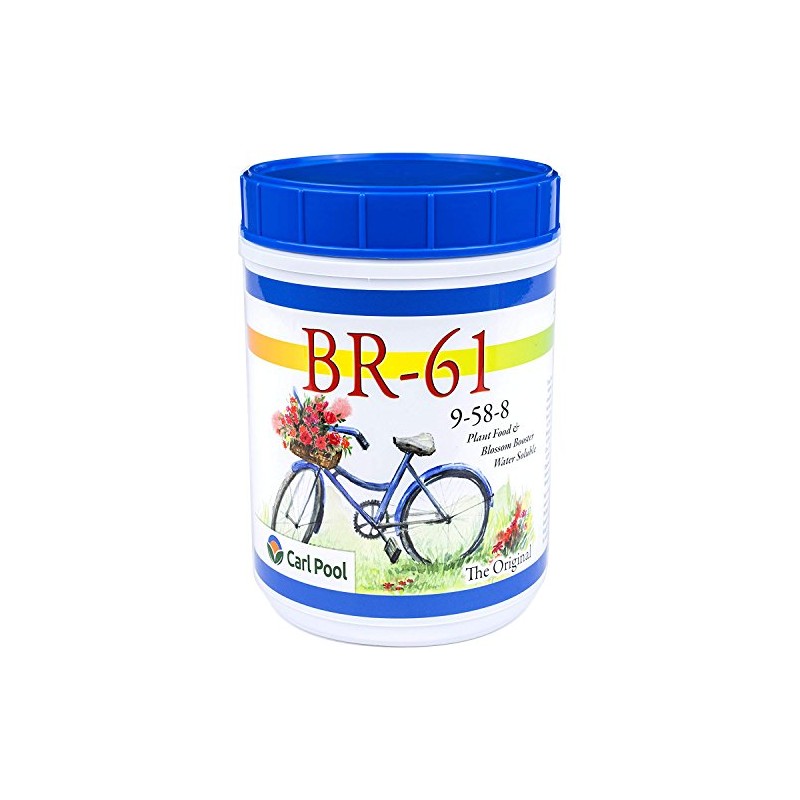 Carl Pool BR-61 Plant Food 9-58-8 3 Lbs