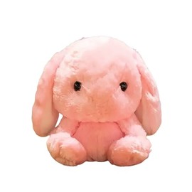 Zealous 20in Lovely Kawaii Lolita Rabbit Plush Backpack Stuffed Animal Toy Plushie (Pink)