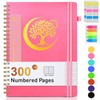 Spiral Notebook Journal 8.5" x 11", 300 Numbered College Ruled