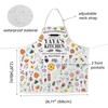 WCGXKO Yaya's Kitchen Apron - Best Apron Ever for Mom