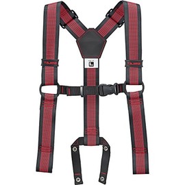 Tajima YPLL-LRE Suspenders Limited Safety Belt, L Line, Red, Fall Prevention, Electrical Work, Safety Work in High Places