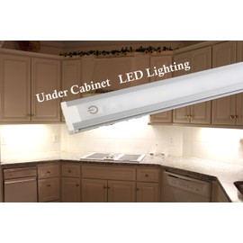 Under Cabinet LED Light 24 inches for Work Shop & Closet with UL Power Adapter LEDUPDATES