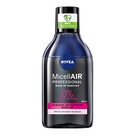 NIVEA MicellAIR Professional Micellar Water Make-Up Remover (400ml), Eye Make Up Remover, Skin Cleanser, Professional Make Up Remover, NIVEA Micellar Water
