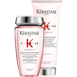 Kit Tratamiento Para Todo Tipo de Cabello Debilitado Anti-caida Kerastase Genesis Shampoo y Acondicionador                                            
