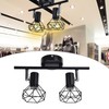 E14 Lamp Holder Double End Hollow Ceiling Light Base Adjustable
