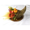 cornucopia basket for thanksgiving decor. (14in cornucopia)