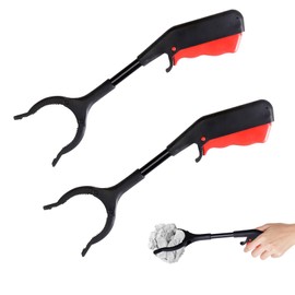 Litter Pickers 2pcs Grabbers for Disabled 30cm Grabber Stick Multifunctional Helping Hand Grabber to Pick Rubbish,Weeds,Leaves