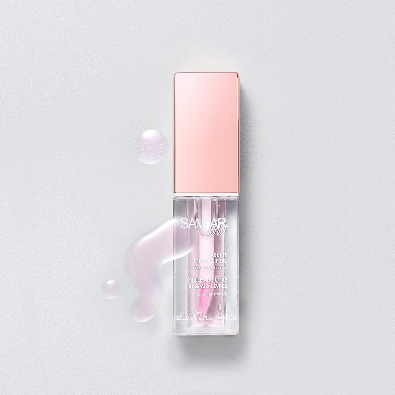 French Lip Oil Rose Hip (Lip Serum), Elegant Gloss and