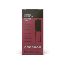 D'Addario | Plasticover | Cañas para Saxofón Alto | Fuerza 2.0 | Paquete de 5 | RRP05ASX200