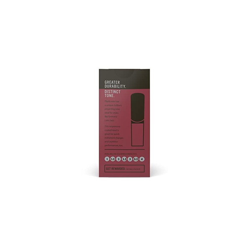 D'Addario | Plasticover | Cañas para Saxofón Alto | Fuerza