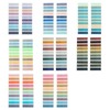 Chovbe 3200pcs Sticky Tabs, Morandi Translucent Index Tabs, Repositionable Page
