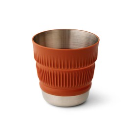 Sea to Summit Detour Stainless Steel Collapsible 16 Ounce Camp Mug, Bombay Brown