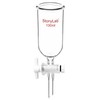 stonylab 100ml Borosilicate Glass Burette Drip Funnel with PTFE Tap