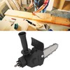 Electric Chainsaw Bracket Balck ABS Handle Cordless Chainsaw Adapter with