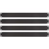4 x 1 U Rack Panel 483 mm 19 Inch