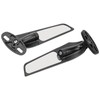 2pcs Motorcycle Wind Wing Mirror Multi Angle Adjustable Rotating Rear