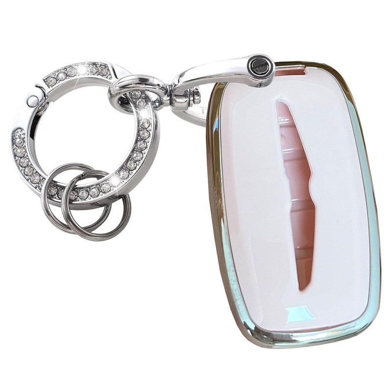 WENHENI for Chrysler Key Fob Cover with Keychain Fit for